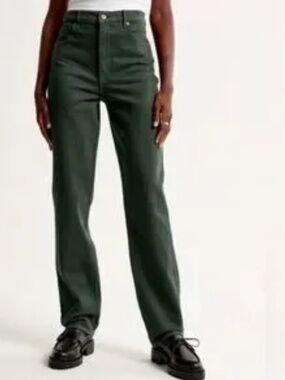 Abercrombie Ultra High Rise 90s Straight Jean